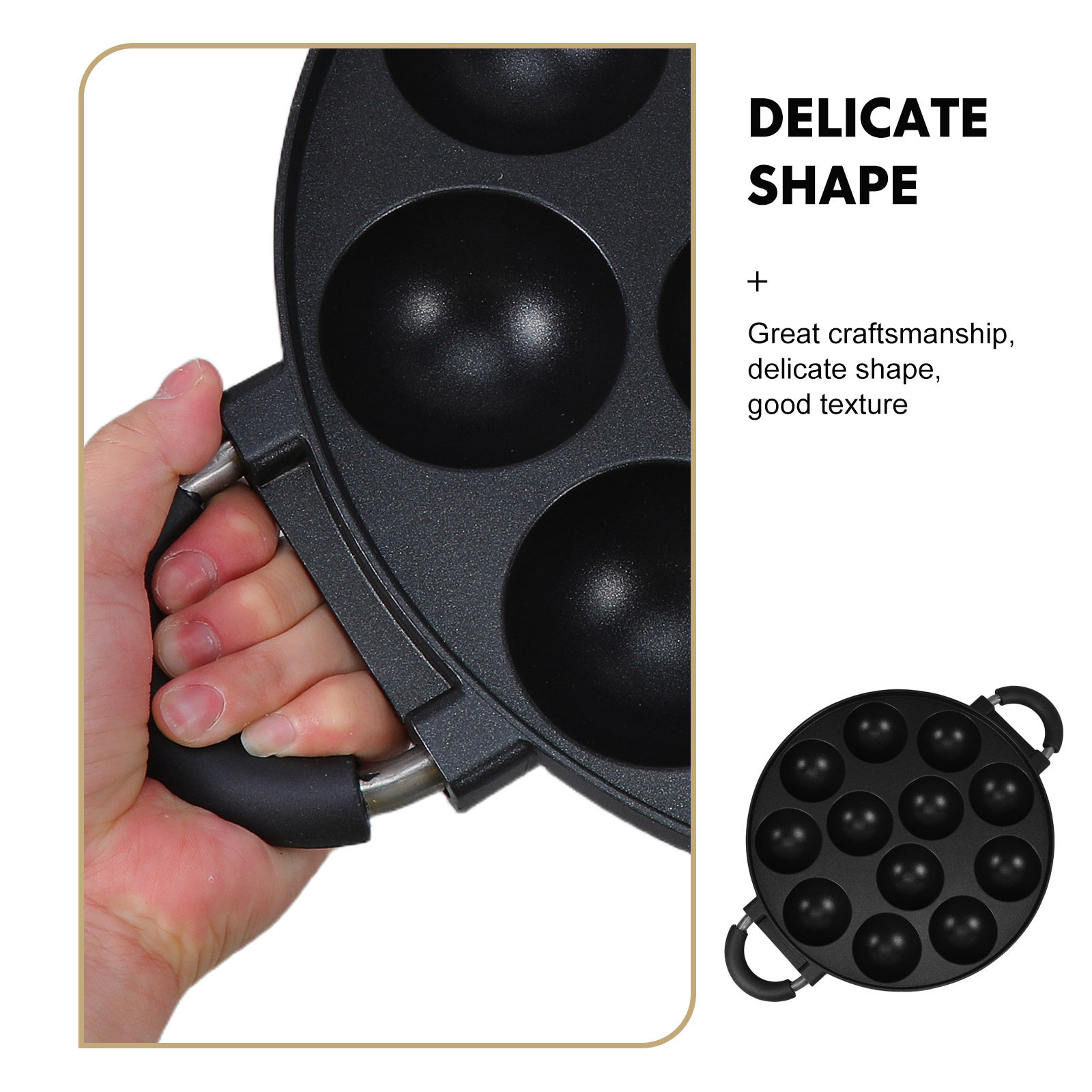 12-Hole Japanese Takoyaki Pan  - Takoyaki Grill Plate 评论和价格
